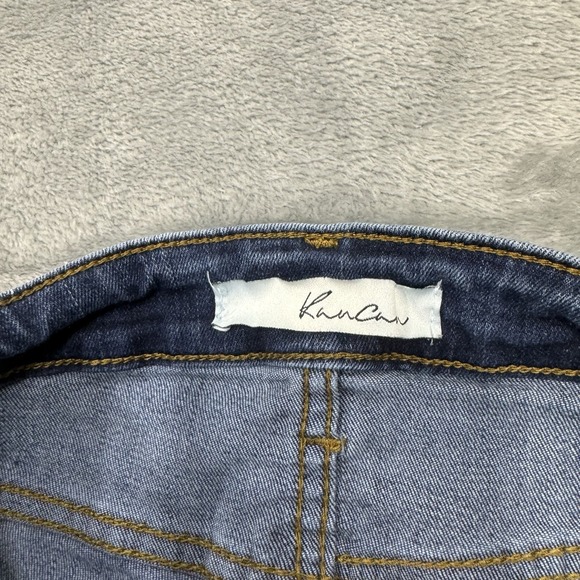 KanCan Jeans Womens 7/27 Blue Skinny Stretch Dark Wash Denim Preppy City Casual - Picture 6 of 9